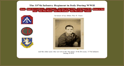 Desktop Screenshot of 337thinfantry.net