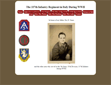 Tablet Screenshot of 337thinfantry.net